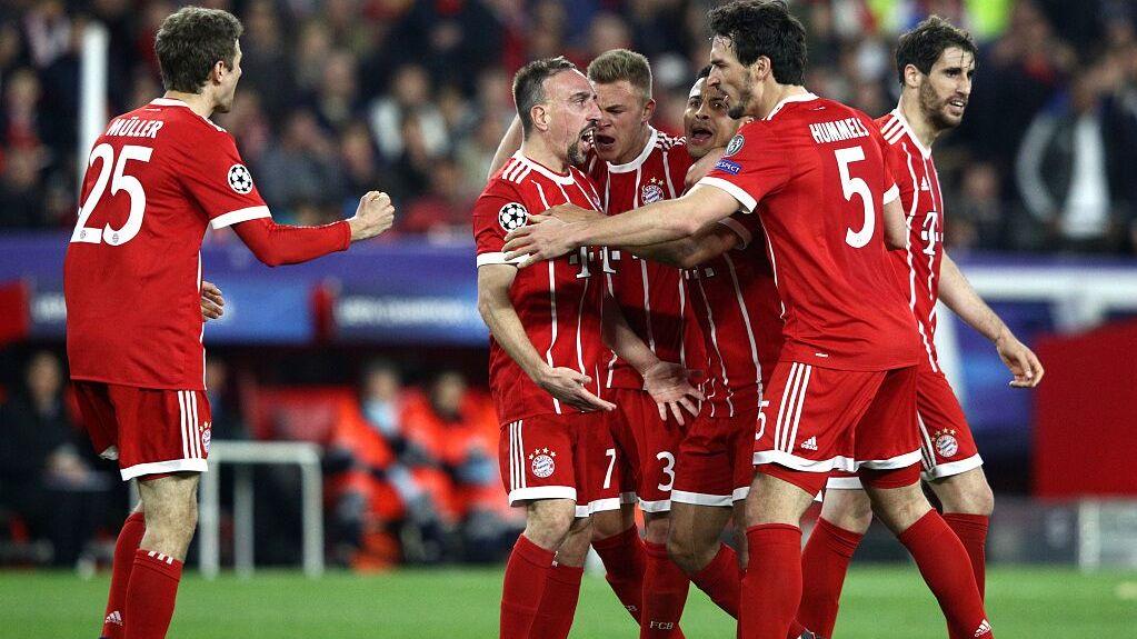 FC Bayern München vender Sevilla FC vekk 2-1